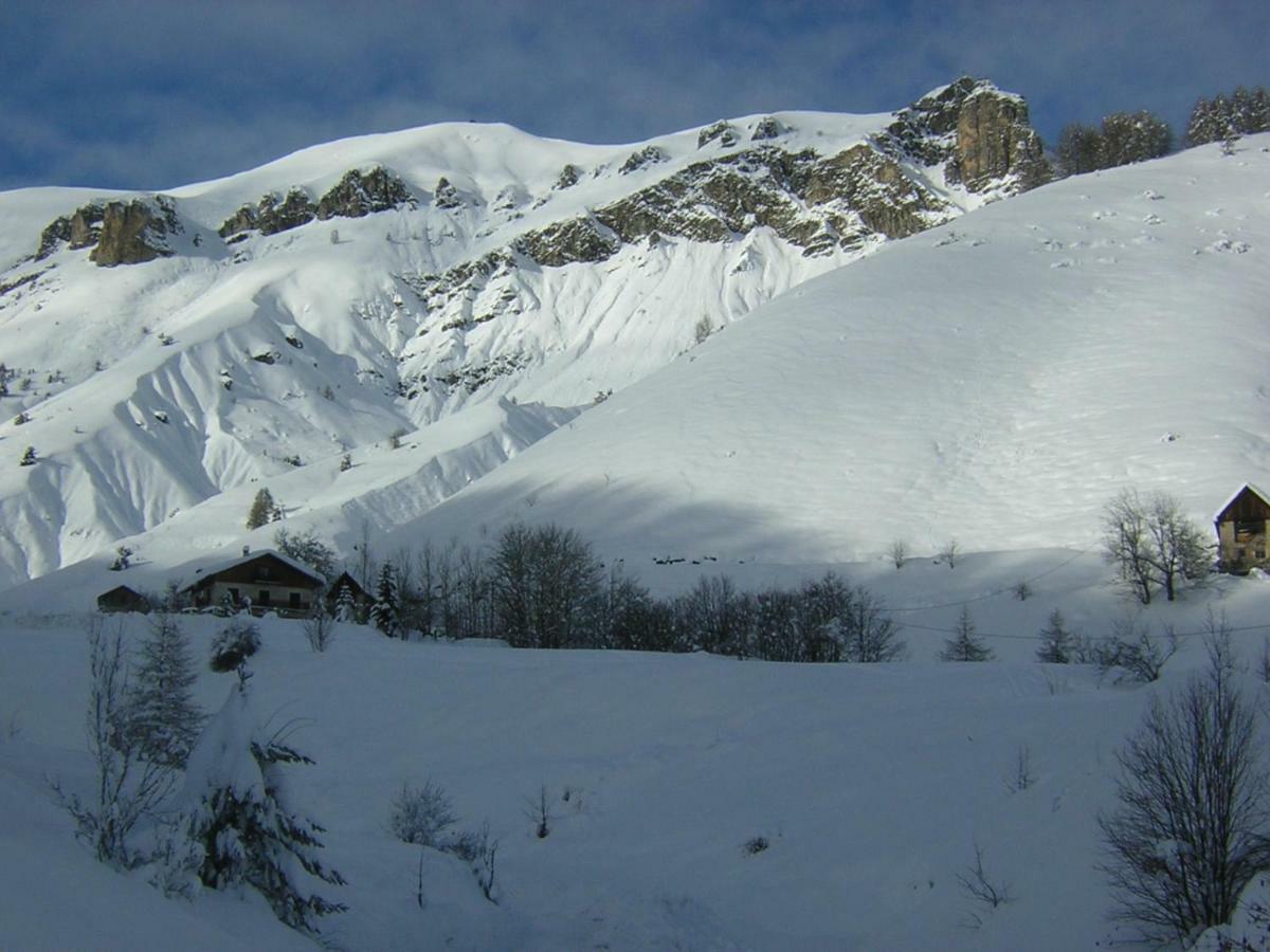 Chalet Lou Bella Vista Auron Exteriör bild